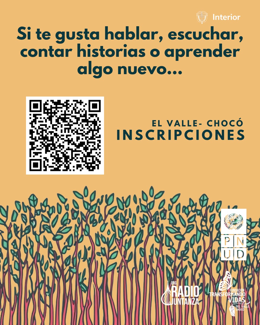 Taller comunitario de formación en Bahía Solano