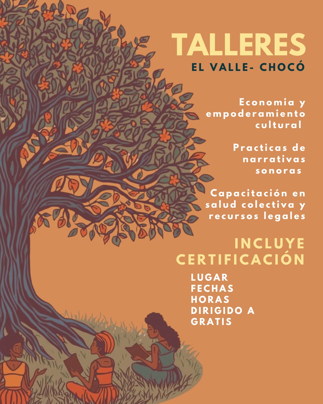 Encuentro de Escuela de Oidoras con niñas y mujeres del territorio